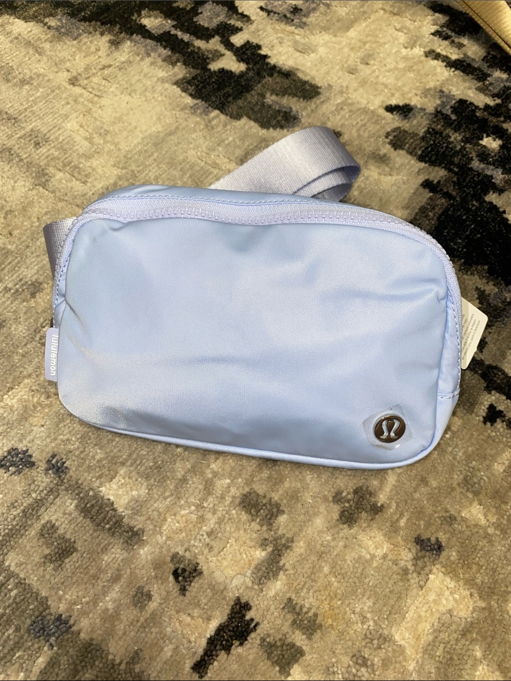 RARE lululemon athletica Pastel Blue belt bag